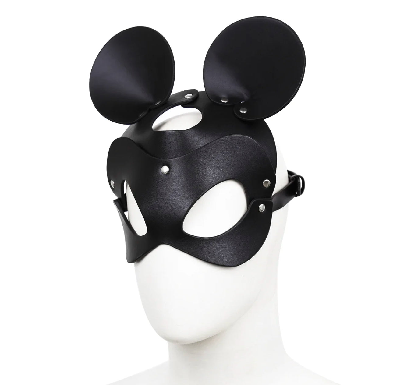 LEATHER MOUSE MASK